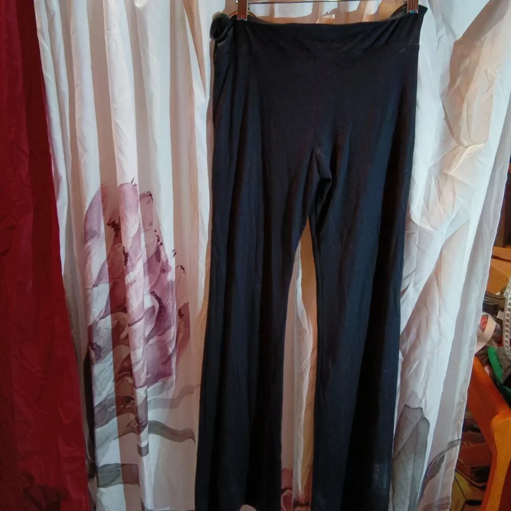 Morgan stretchy pants with silver on waist band Small see measurements - Picture 4 of 4